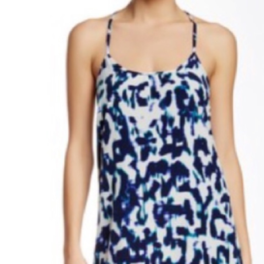 Pearle 88 adjustable spaghetti strap maxi, size S